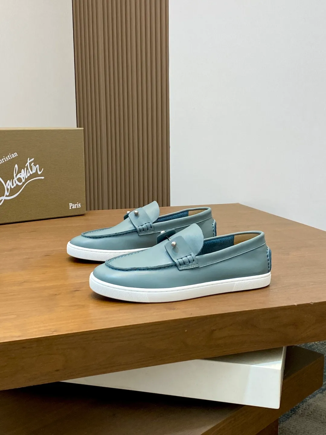 Men's shoes 💰740 christian louboutin (CL red sole shoes) exclusive hot model released 🎈🎈💪Movable latex feet👻Finished outsole line [Deyi] Global supply😝 [Top version]: original imported cowhide upper, top original leather lining, original molded TPU outsole, original 1:1 detail processing, original shoe last, large quantity available from stock, code number: 39-44 (38, 45 customized)